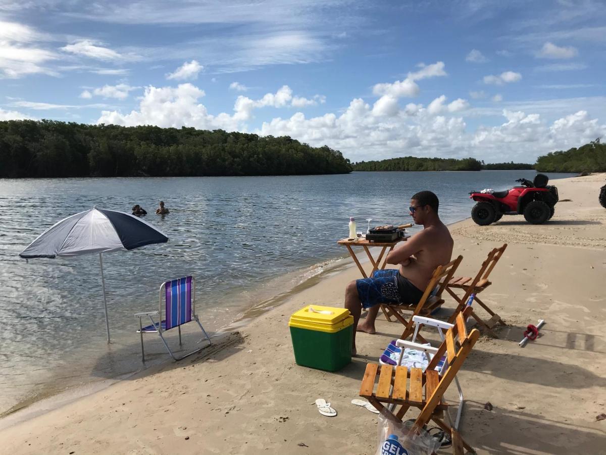 Estância Villa Das Aguas -Praia Do Saco -Proximo As Lagoas Dos Tambaquis E Mangue Seco -Terreo מראה חיצוני תמונה